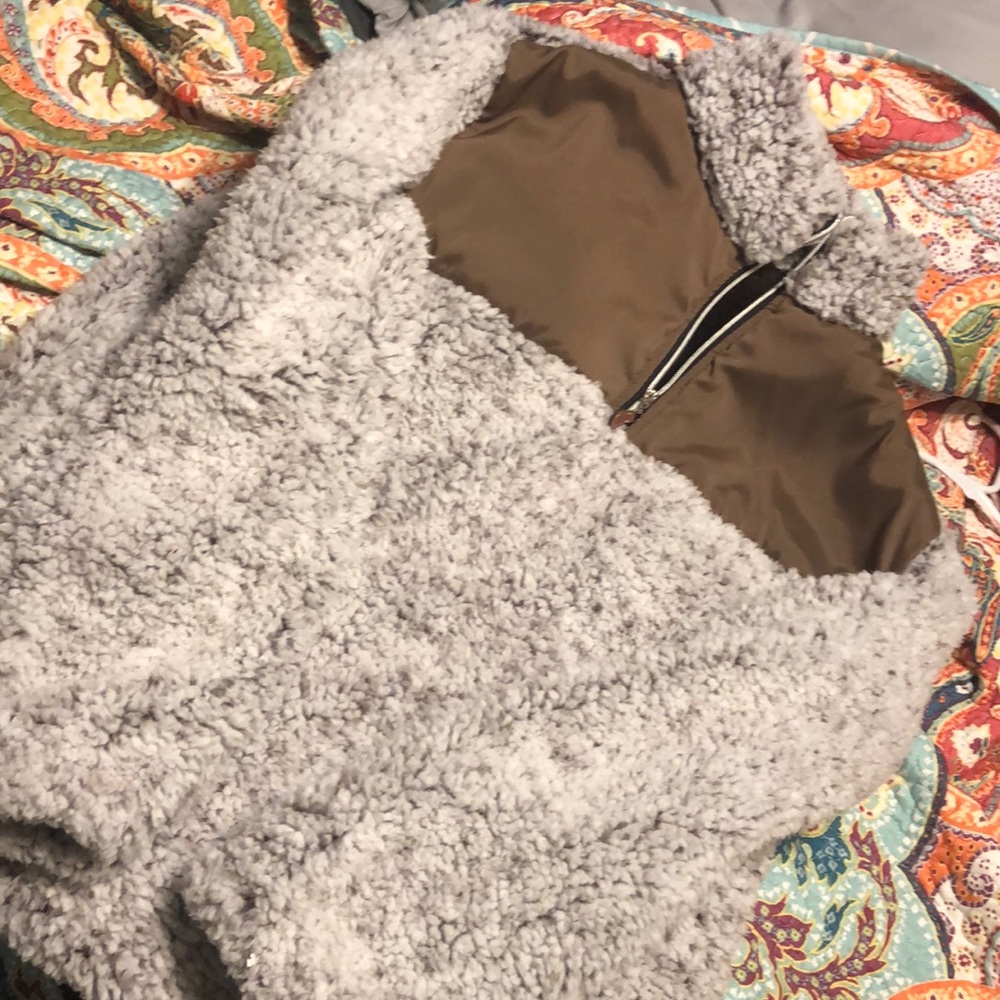 Sherpa pullover